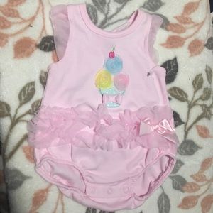 Adorable tutu onesie